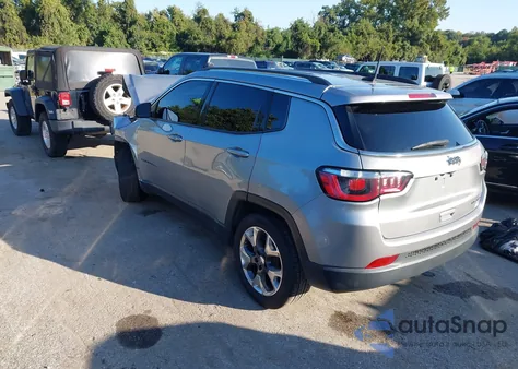 2020 Jeep Compass Limited Fwd из США, поврежденный, VIN 3C4NJCCB1LT187581